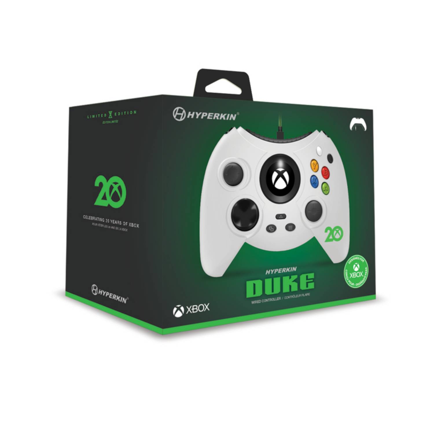 Hyperkin M02668-ANWH, Gamepad, Xbox One, Xbox Series S, Xbox Series X, Schaltfläche Optionen,