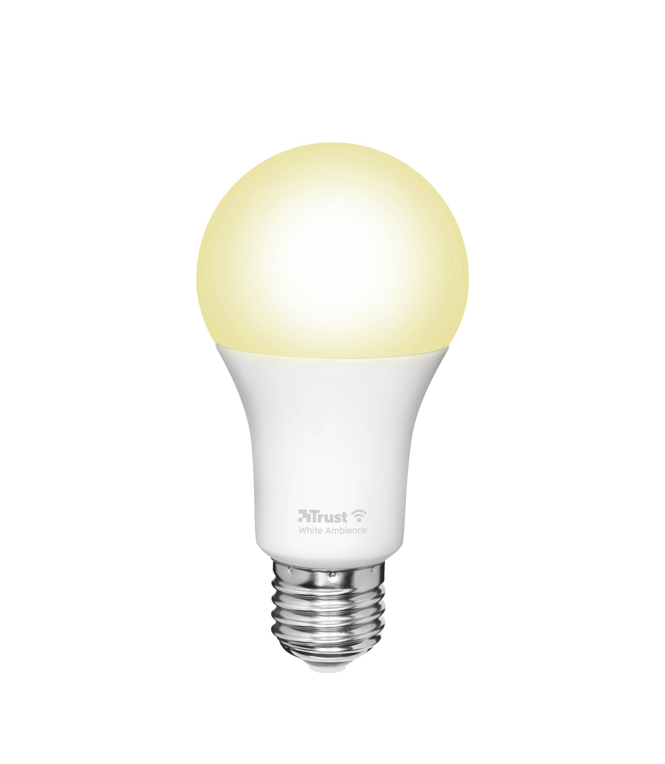 Trust Smart Home - LED-Lampe - E27 - Klasse A+ - weißes Licht - 1800-6500 K - weiß (Packung mit 2)