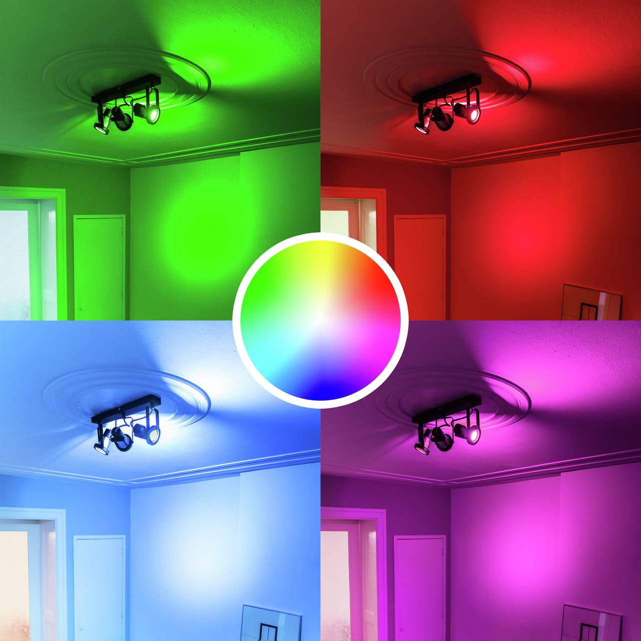 Trust 71292, Intelligentes Leuchtmittel, WLAN, Weiß, LED, GU10, Punkt