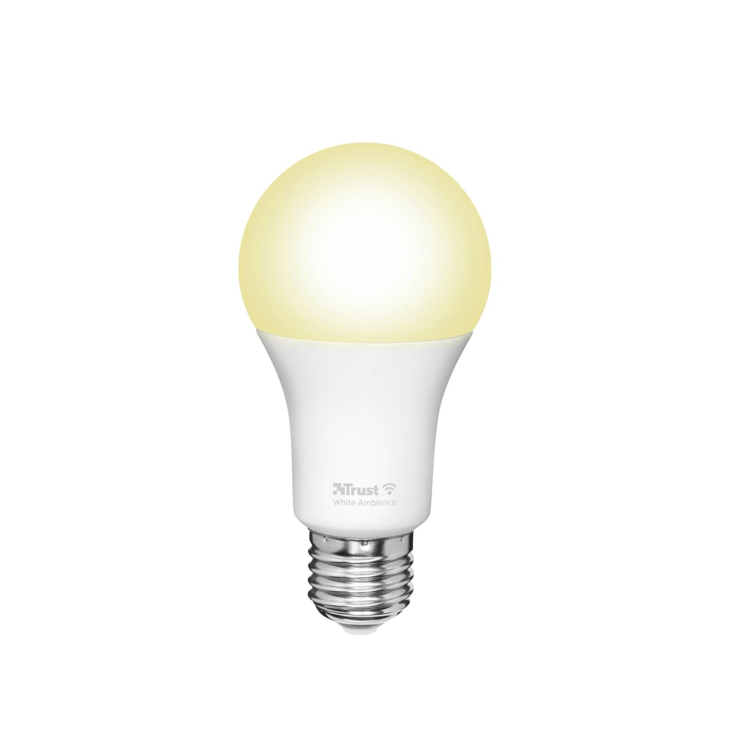 Trust Smart Home - LED-Lampe - E27 - Klasse A+ - weißes Licht - 1800-6500 K - weiß (Packung mit 2)