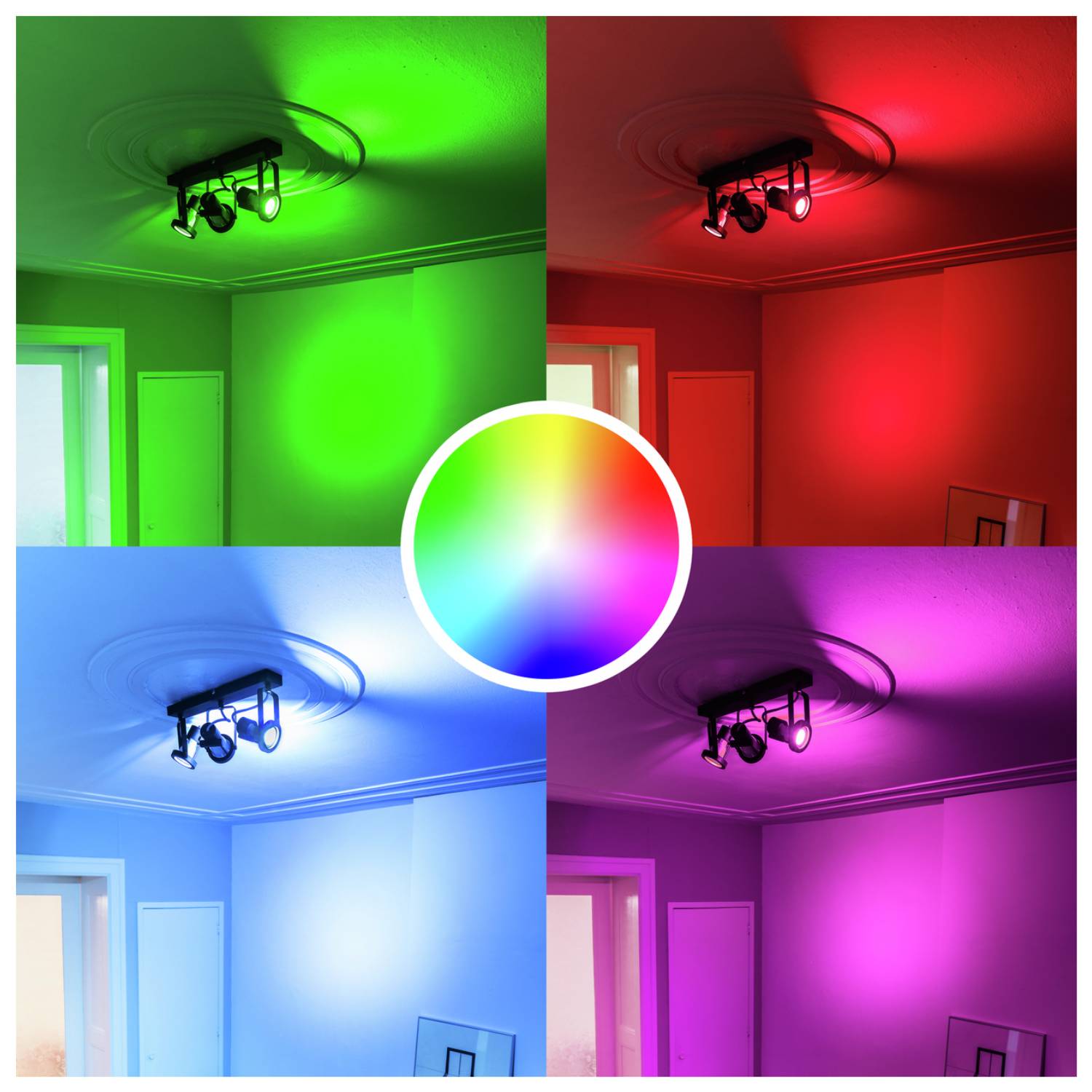 Trust 71292, Intelligentes Leuchtmittel, WLAN, Weiß, LED, GU10, Punkt