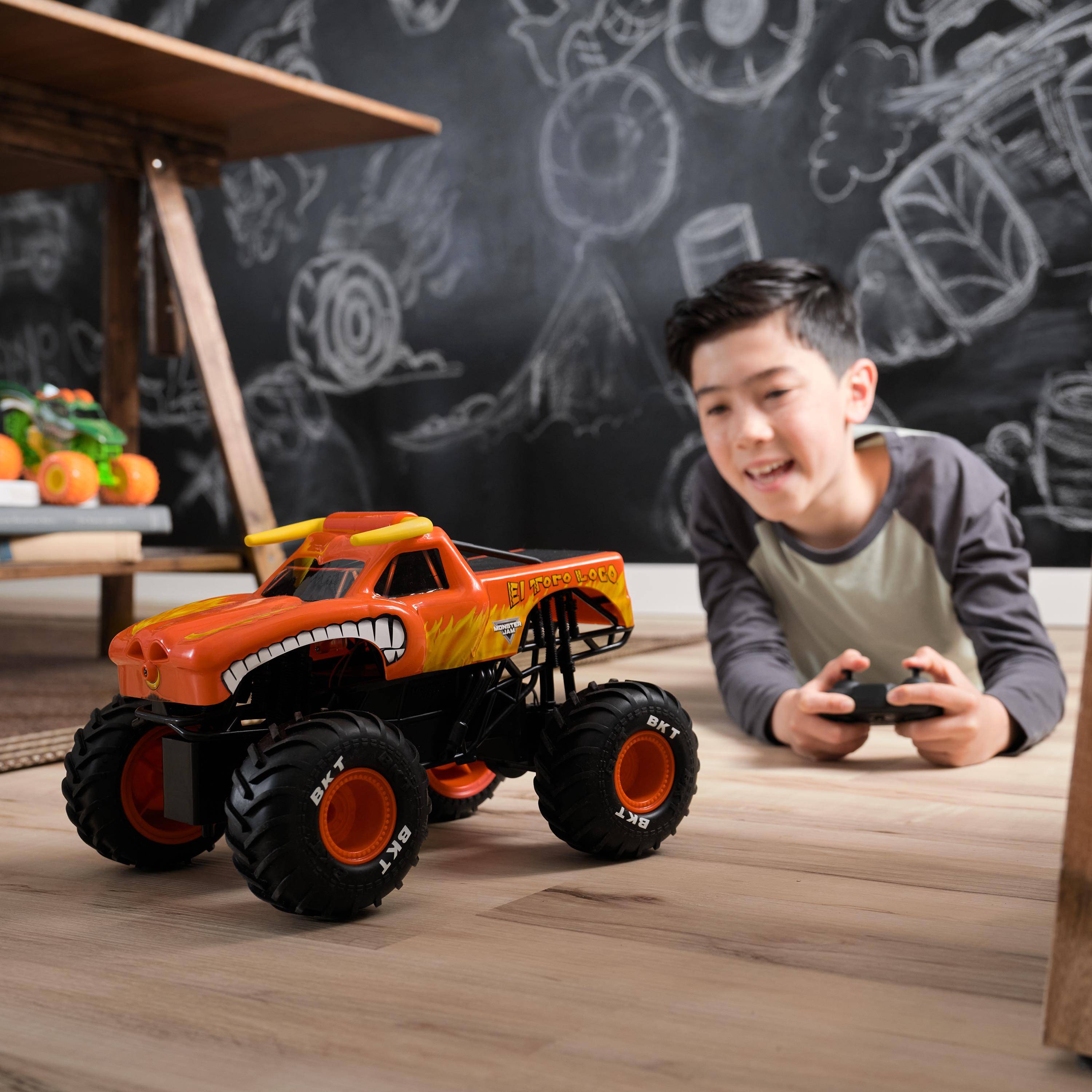 Spin Master Monster Jam El Toro Loco RC Monster Truck, Monstertruck, 4 Jahr(e), Kunststoff, Schwarz, Orange
