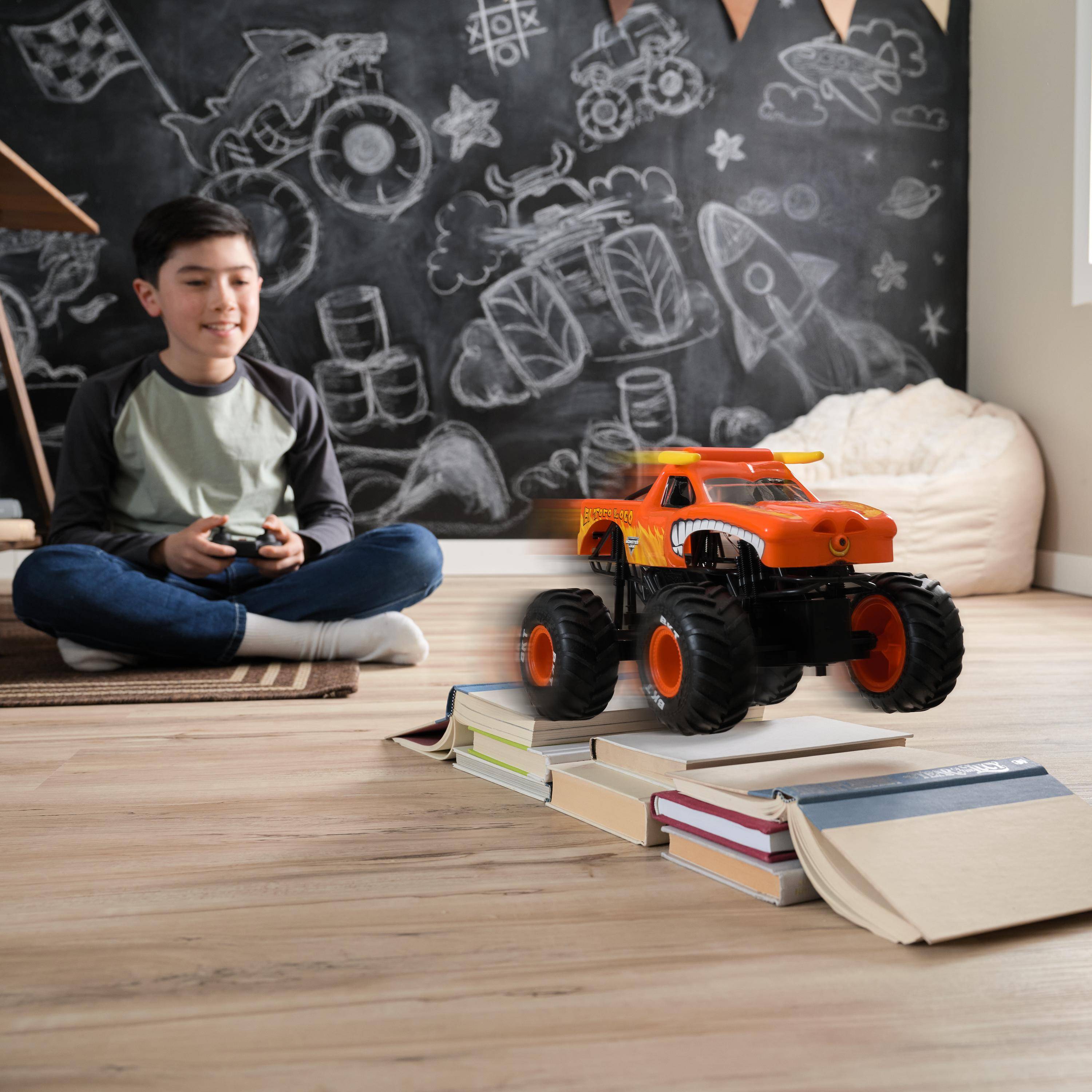 Monster Jam El Toro Loco RC Truck Home &amp; Living Spielwaren Outdoor- &amp; Aktionsspielzeug