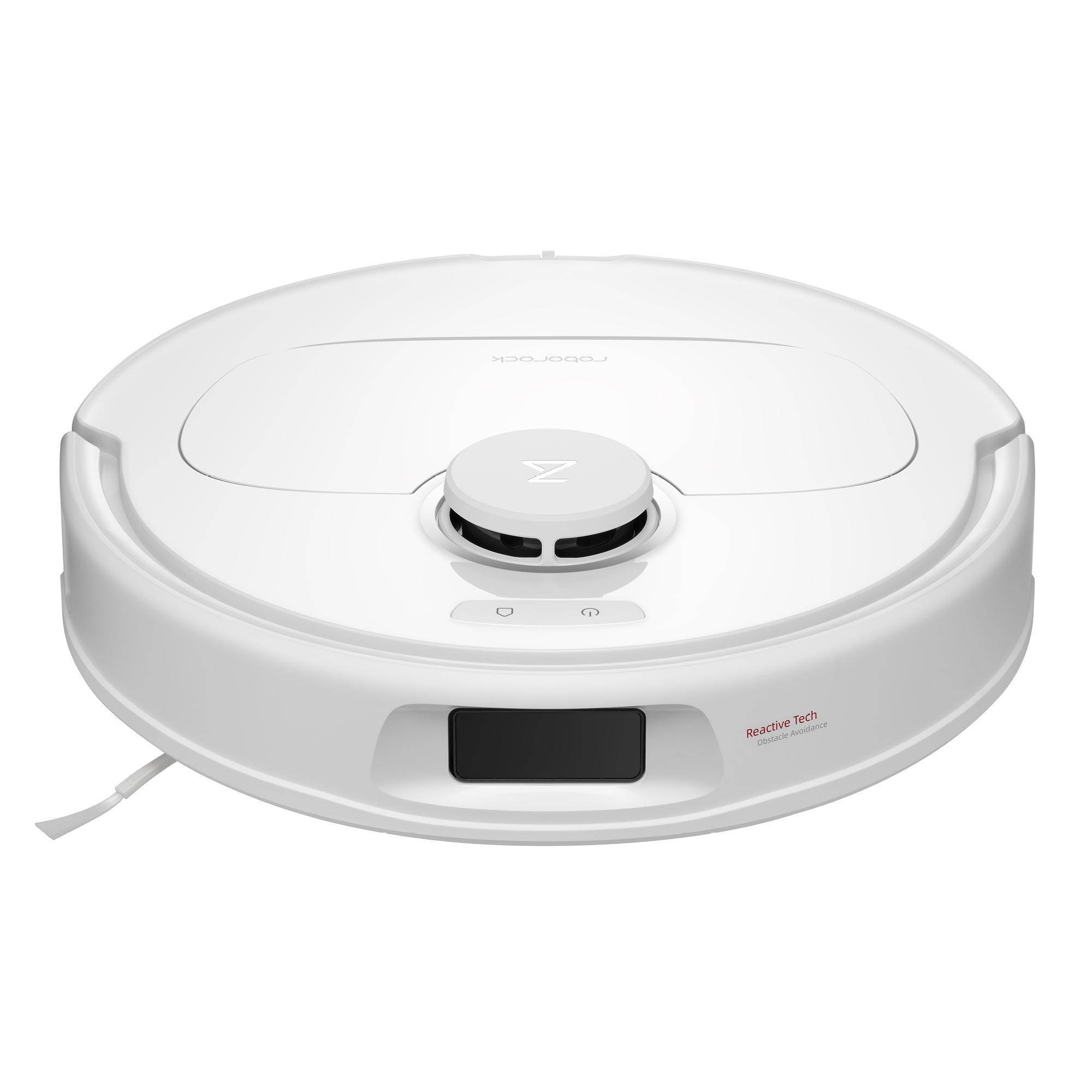 Roborock Qrevo Plus Weiß Version mit Wasseranschluss Saug-Wisch-Roboter Reinigungsstation / 5.200 mAh Akku bis zu 180