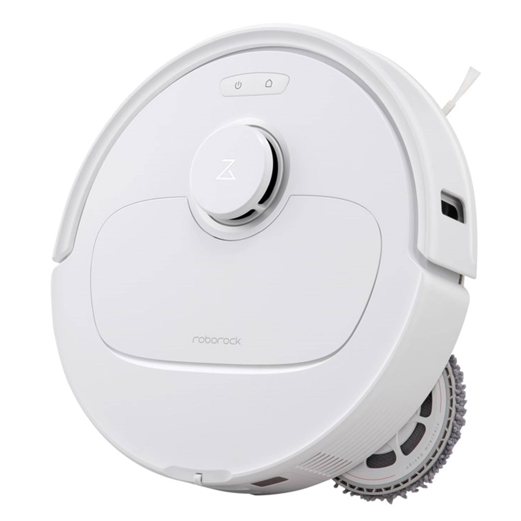 Roborock Qrevo Plus Weiß Version mit Wasseranschluss Saug-Wisch-Roboter Reinigungsstation / 5.200 mAh Akku bis zu 180