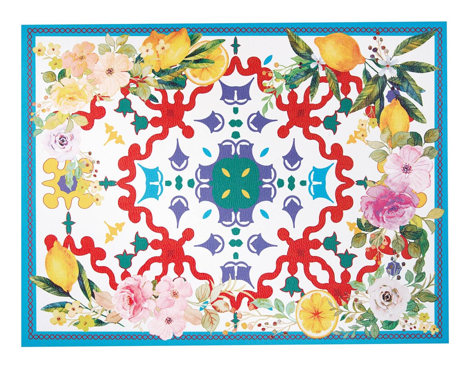 Guzzini FLOWER&LEMON, Gemischte Farben, Leder, Kunststoff, Oberflächenwäsche, Italien