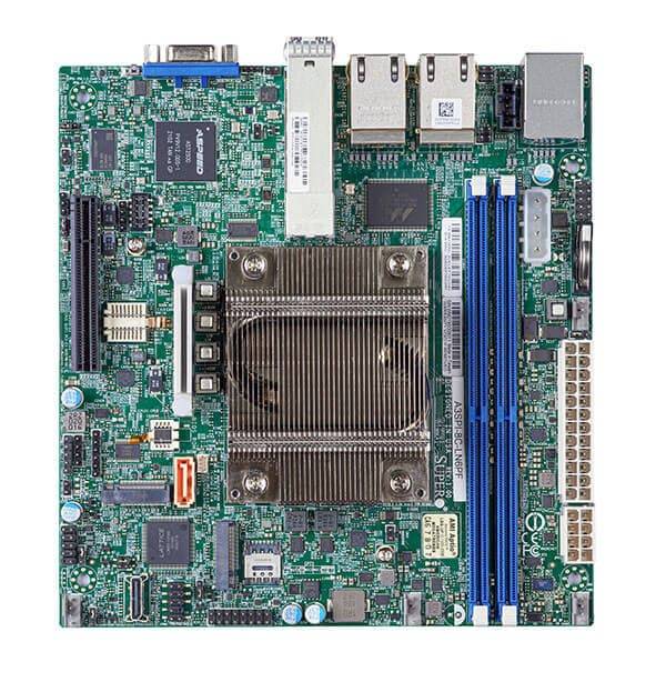 Supermicro MBD-A3SPI-8C-LN6PF, Intel, BGA 2106, Intel Atom®, C5325, DDR4-SDRAM, 128 GB