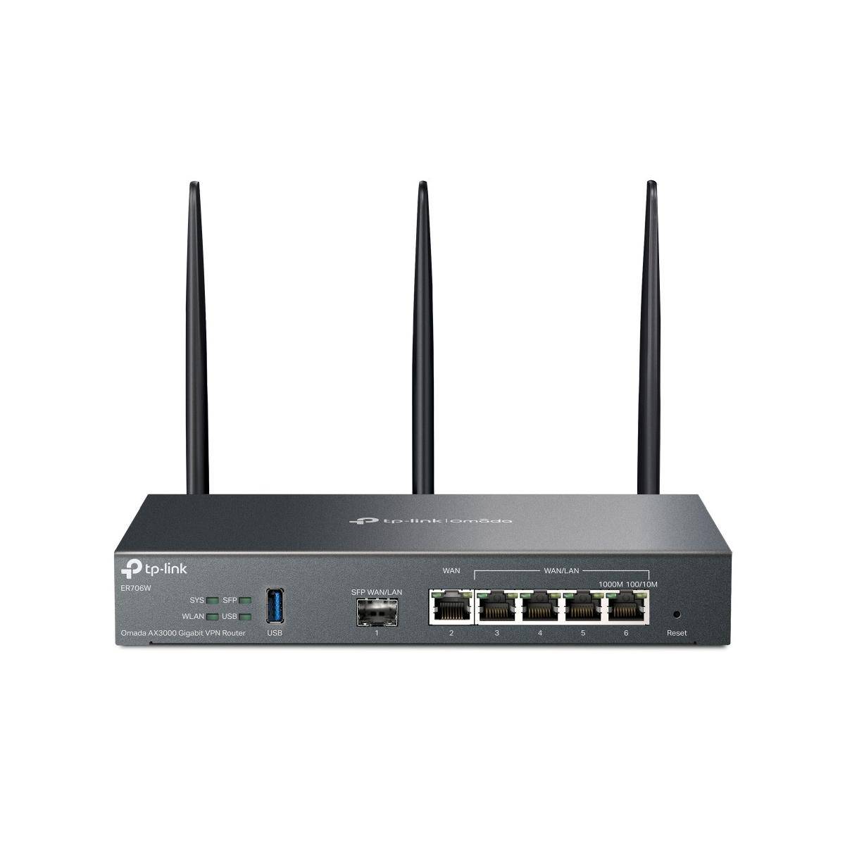 TP-LINK Omada ER706W V1 - - Wireless Router - 4-Port-Switch - 1GbE - WAN-Ports: