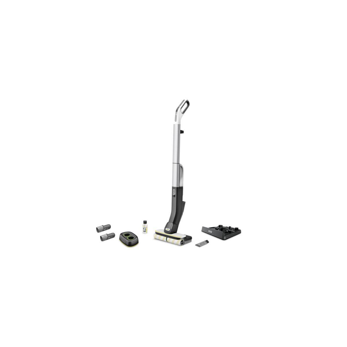 Kärcher FC 4-4 Stick vacuum Battery Dry wet Bagless Black, Grey 25 Ah