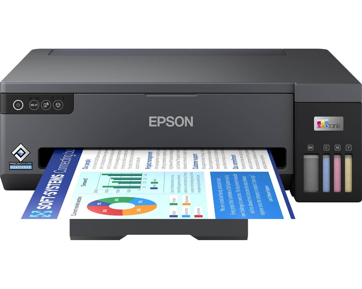 Epson EcoTank ET-14100 - Drucker - Farbe - Tintenstrahl - ITS - A3 - 4800 x 1200 dpi - bis zu 15 Seiten/Min. (einfarbig)