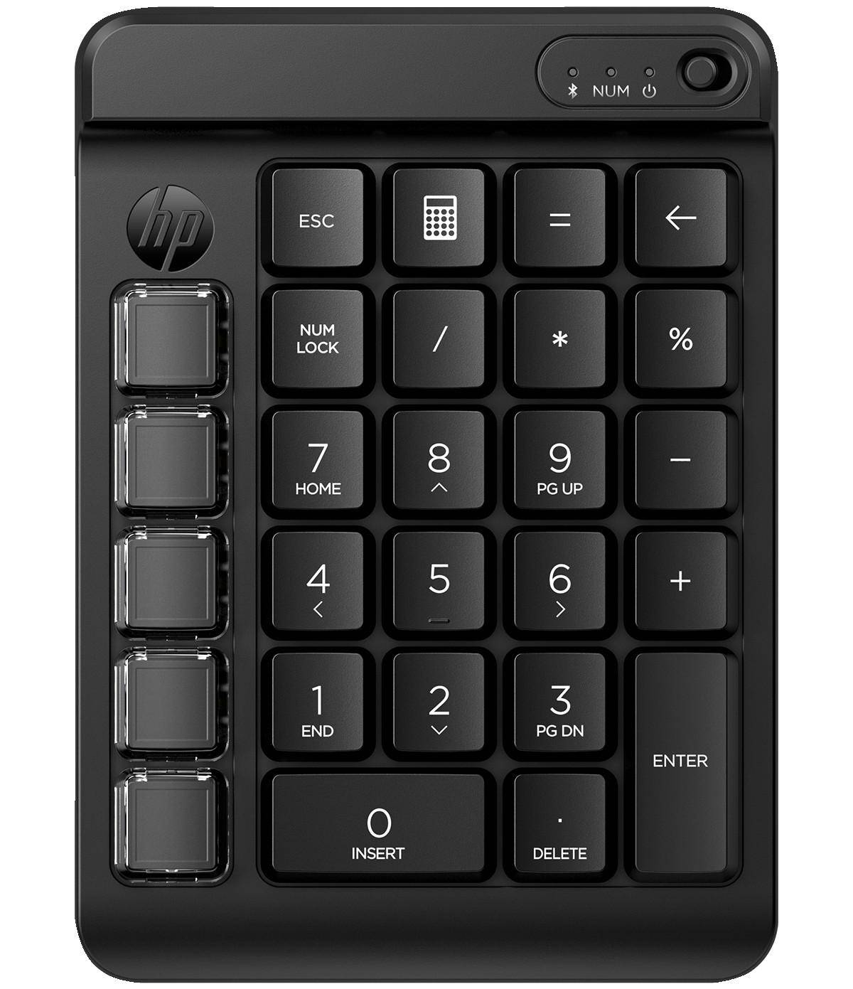 HP 435 Programmable Bluetooth Wireless NumPad Eingabe / Ausgabe Mäuse &amp; Tastaturen