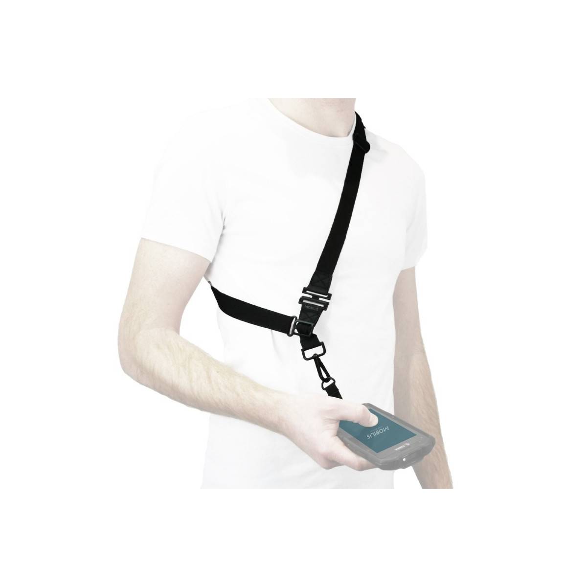 Mobilis - Schultergurt - universal, mit Textilhaken, 1 Befestigungspunkt