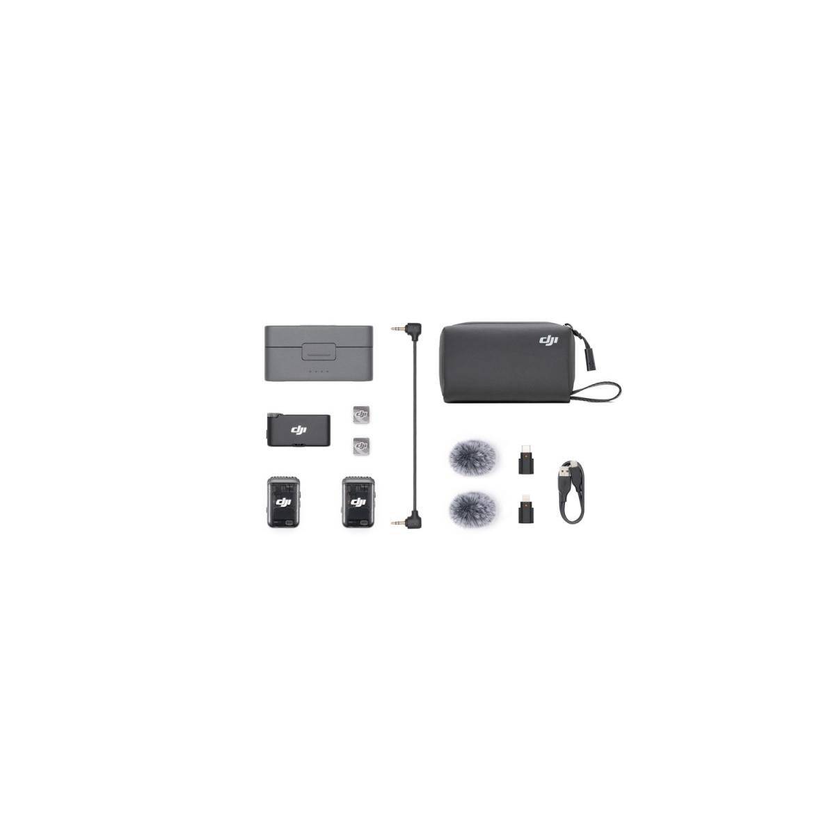 DJI Mic 2 - 50 - 20000 Hz - 21 dB - 120 dB - Omnidirektional - Kabellos - Bluetooth