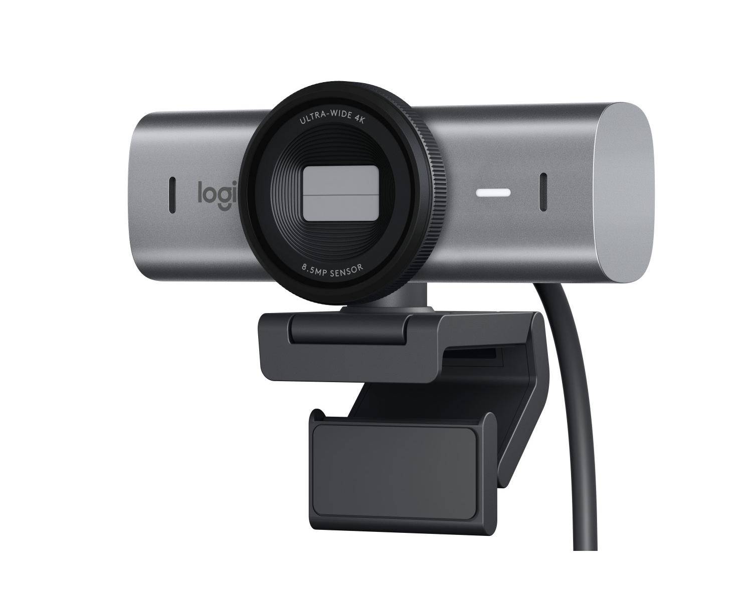 Logitech MX Brio 705 Webcam, 3840 x 2160 4K UHD, 8 MP, 30 fps, 90°