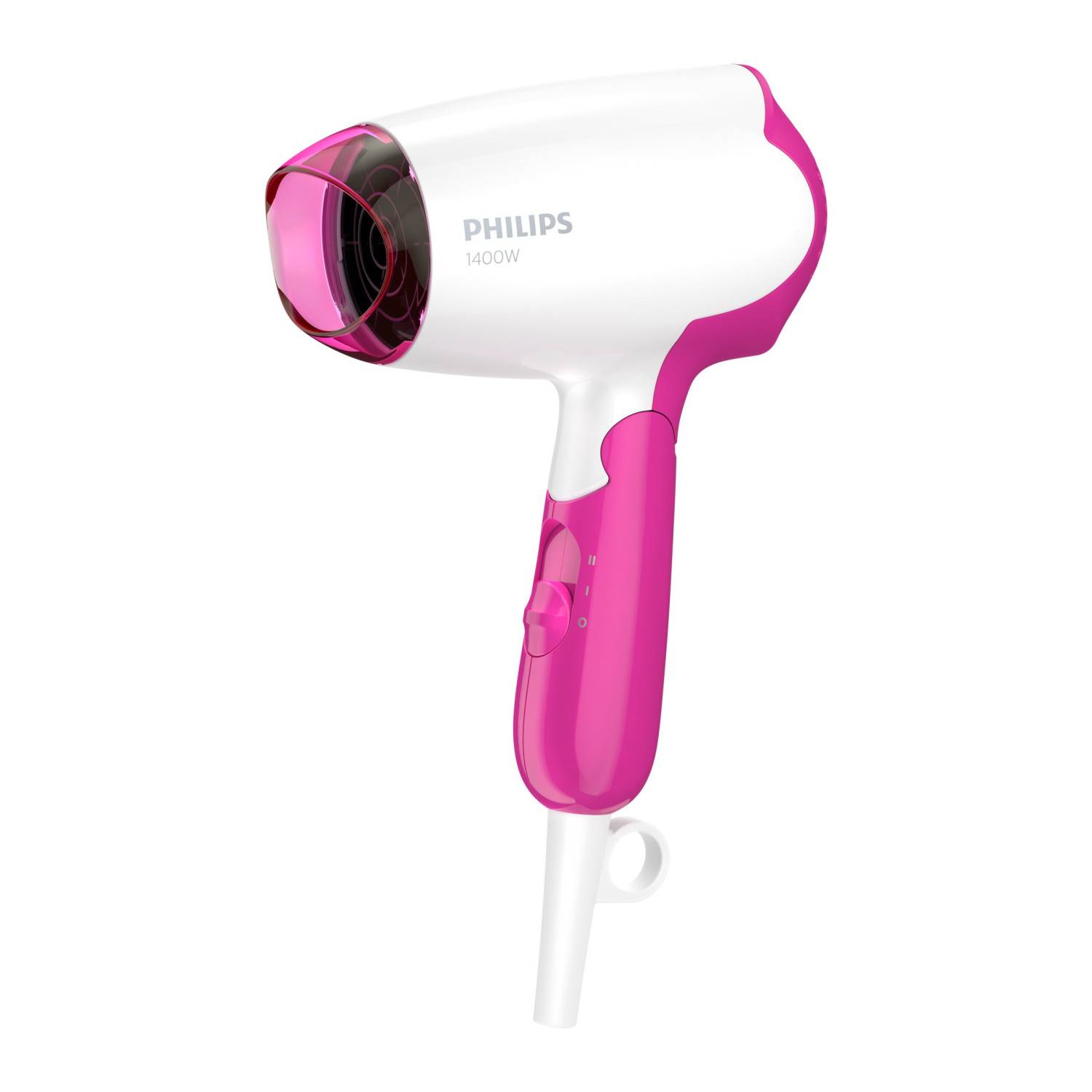 Philips BHD 003/00 DryCare Essential Haartrockner 1400 Watt weiß / rosa