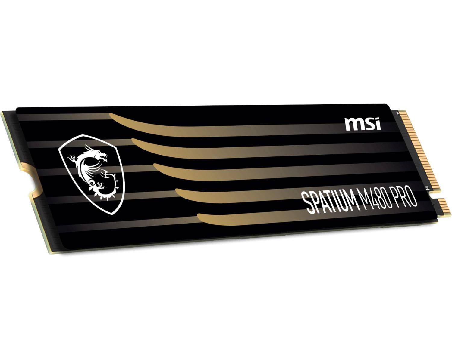 MSI Spatium M480 PRO PCIe 4.0 NVMe M.2 1TB SSDs Interne