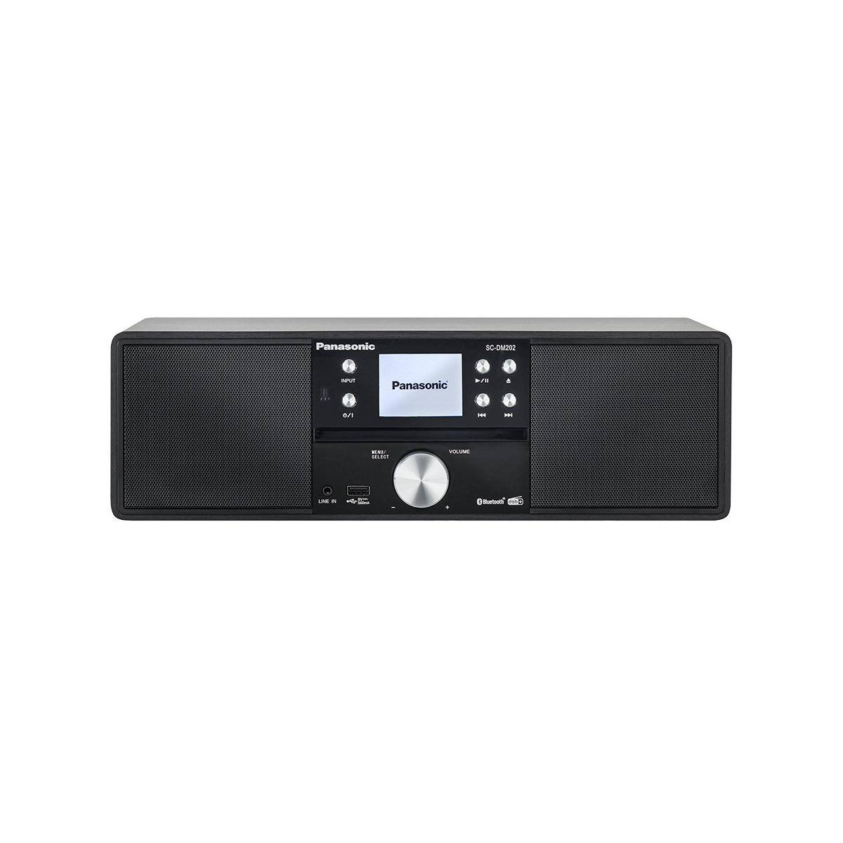 Panasonic Deutsch.CE Micro-HiFi-System SC-DM202EG-K