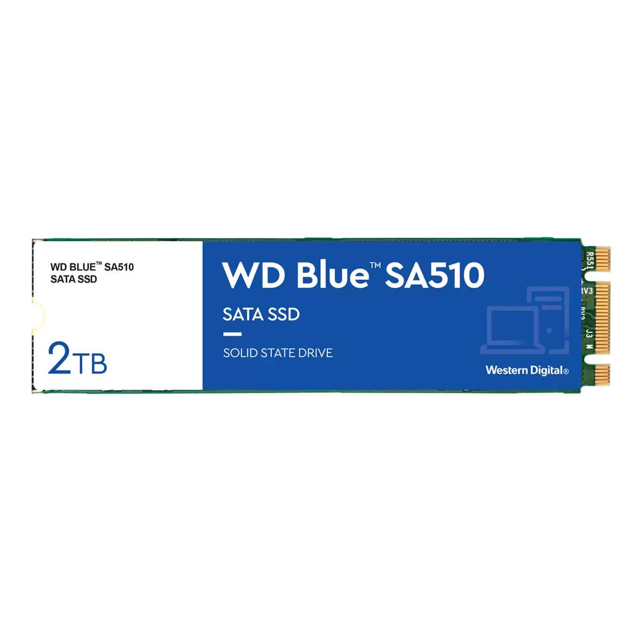 WD Blue SA510 - SSD - 2 TB - intern - M.2 2280