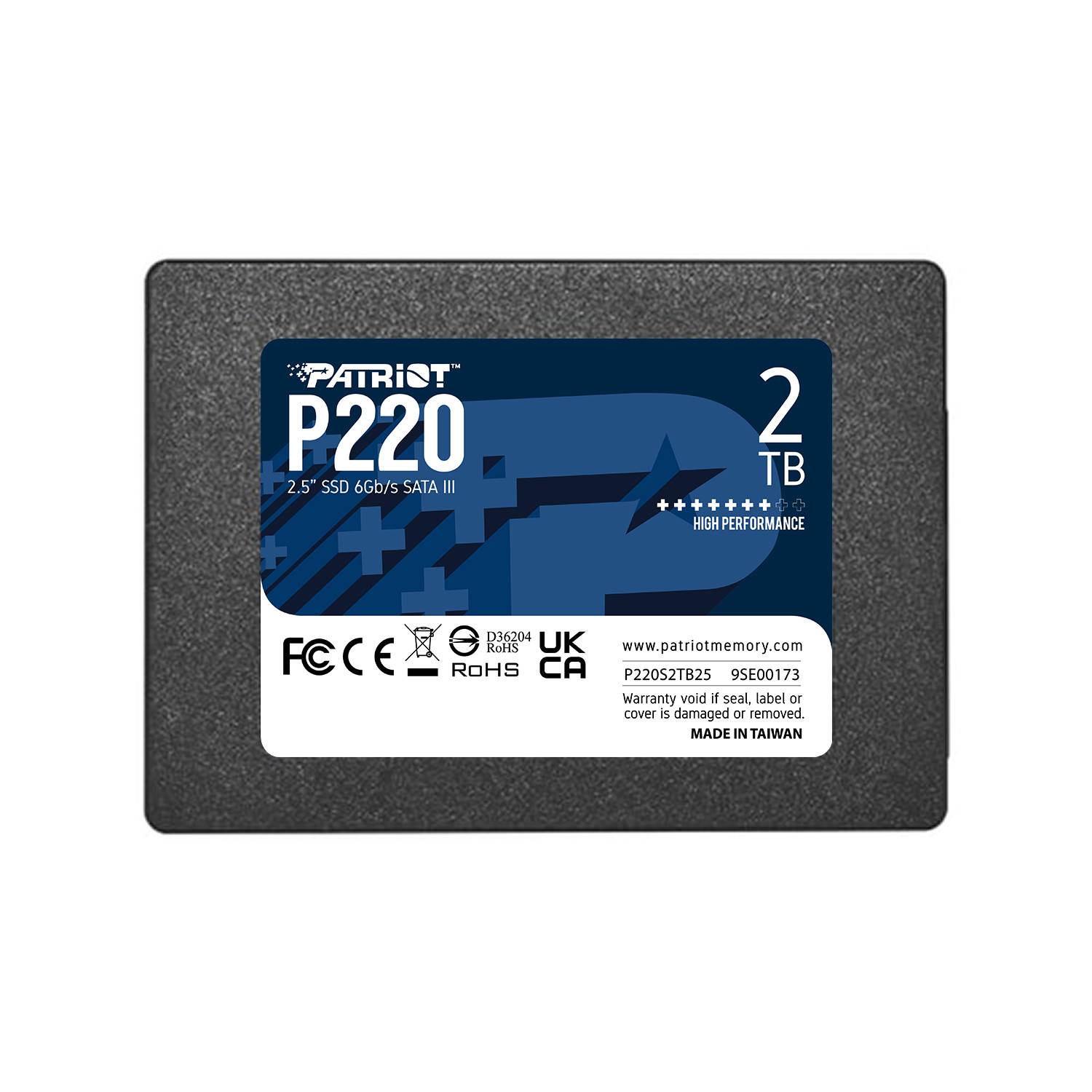 Patriot Memory P220 2TB SSDs Interne