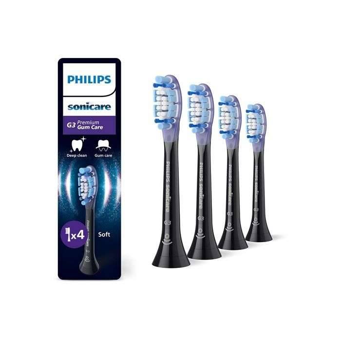 Sonicare G3 Premium Gum Care HX9054/88, 4er (schwarz/lila)