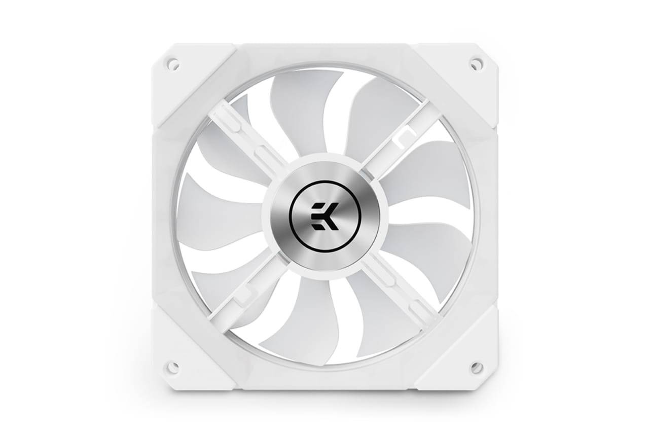 EK Water Blocks EK-Quantum Impulse 120 D-RGB - White (400-1800 rpm)