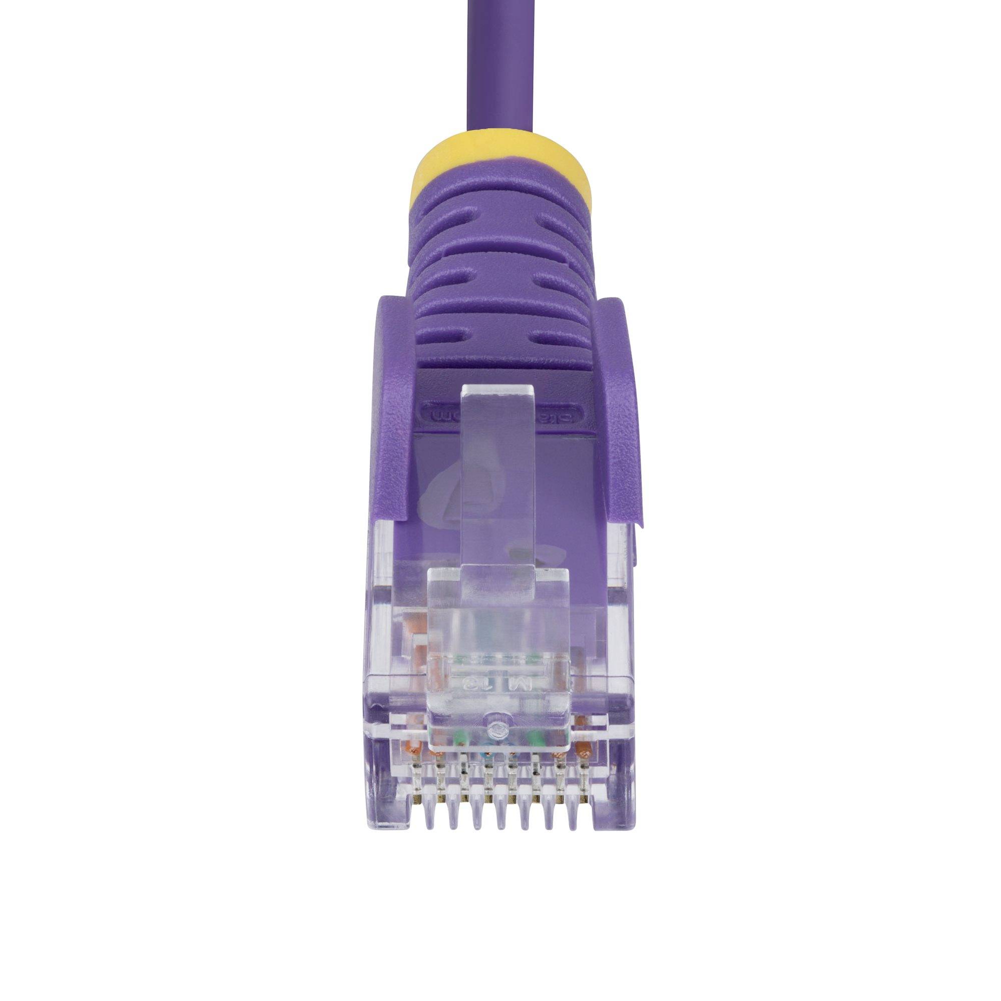 STARTECH 25cm Lila Slim CAT6-Kabel Netzwerk & Smart Home Netzwerk-Zubehör Netzwerk- und DAC-Kabel