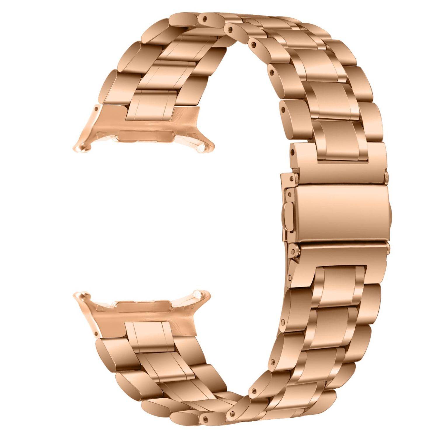 Edelstahl Metall Armband für Samsung Galaxy Watch 9 / 8 / 8 Classic Five Beads