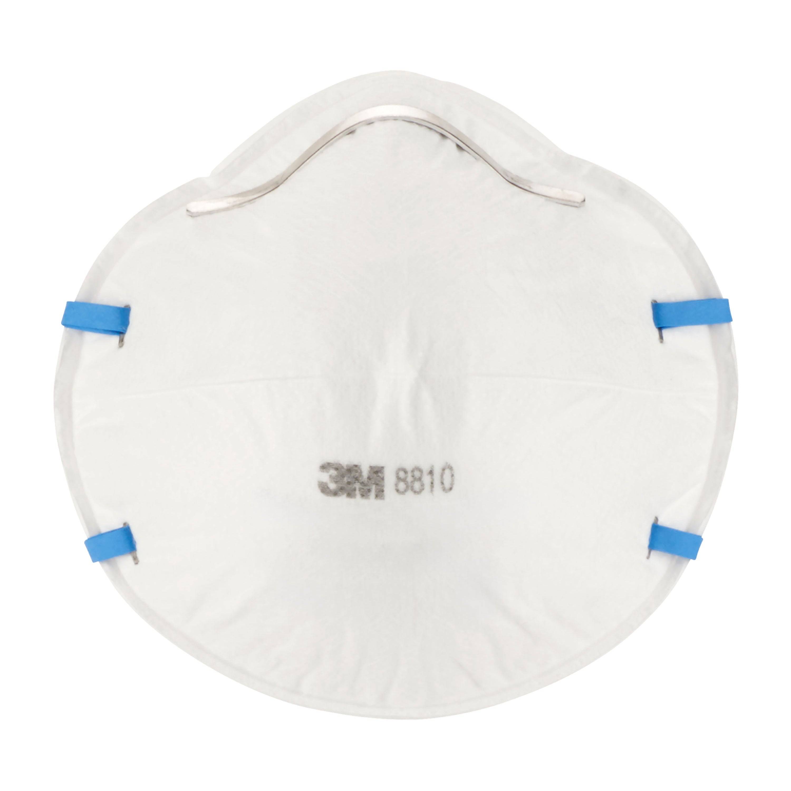 Atemschutzmasken 8810 FFP2 NR D DIN EN 149:2001, A1:2009, 3 St.