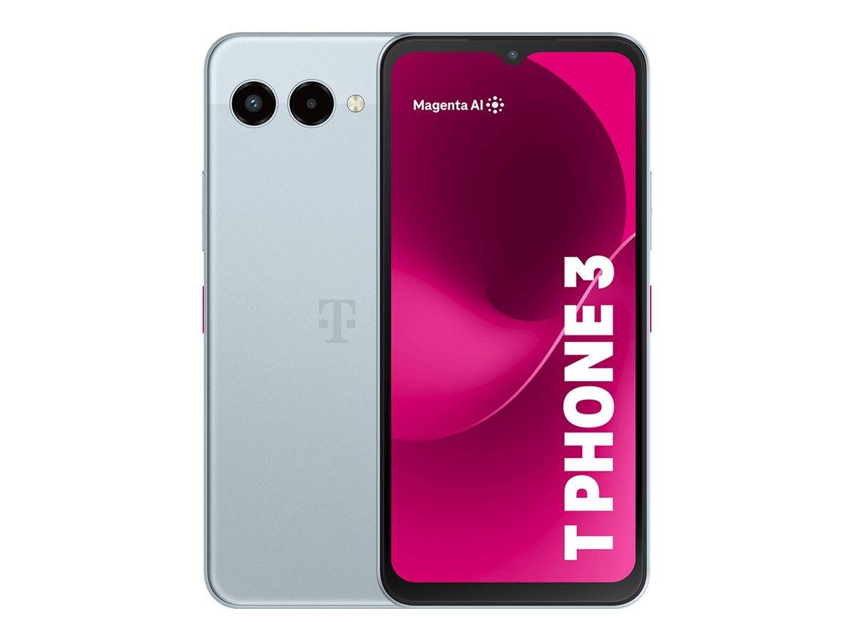 Deutsche Telekom Telekom T Phone 3 - 5G Smartphone - Dual-SIM - RAM 6 GB / Interner Speicher 128 GB - microSD slot - 6.6