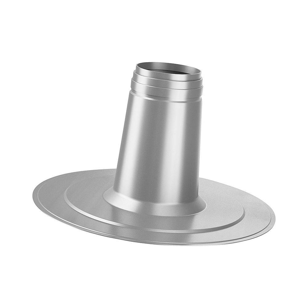 Bosch Flachdachflansch FC-O60-80, 0 Grad, Länge 150mm, D 125mm