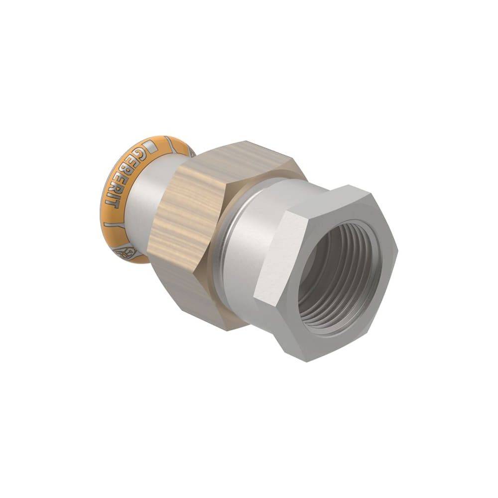 Geberit GE Mapress Therm Übergangsverschraubung, d54mm, Rp2, NPW, 1 Stk.