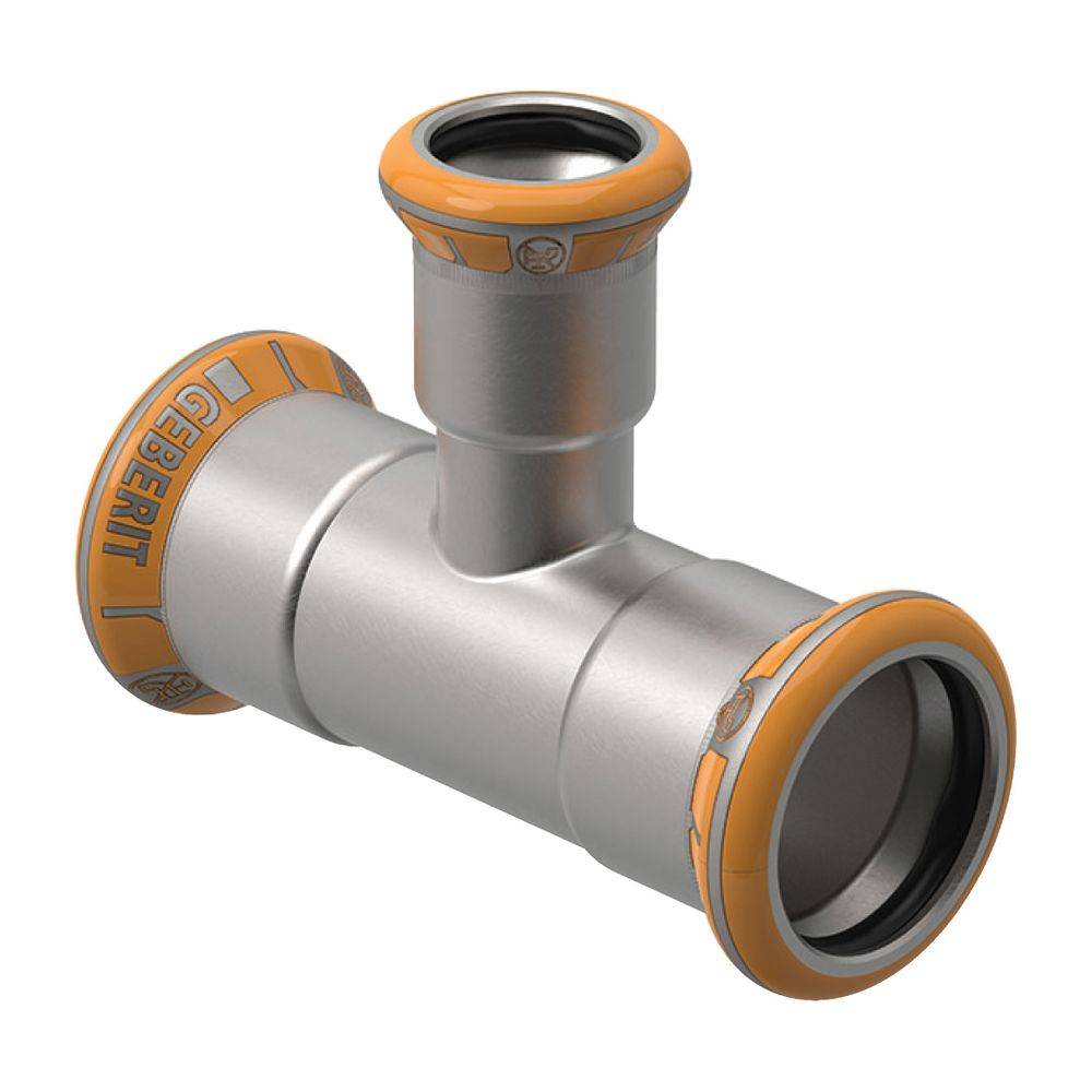 Geberit GE Mapress Therm, T-Stk., red., d22 x 15 x 22mm, NPW, 1 Stk.