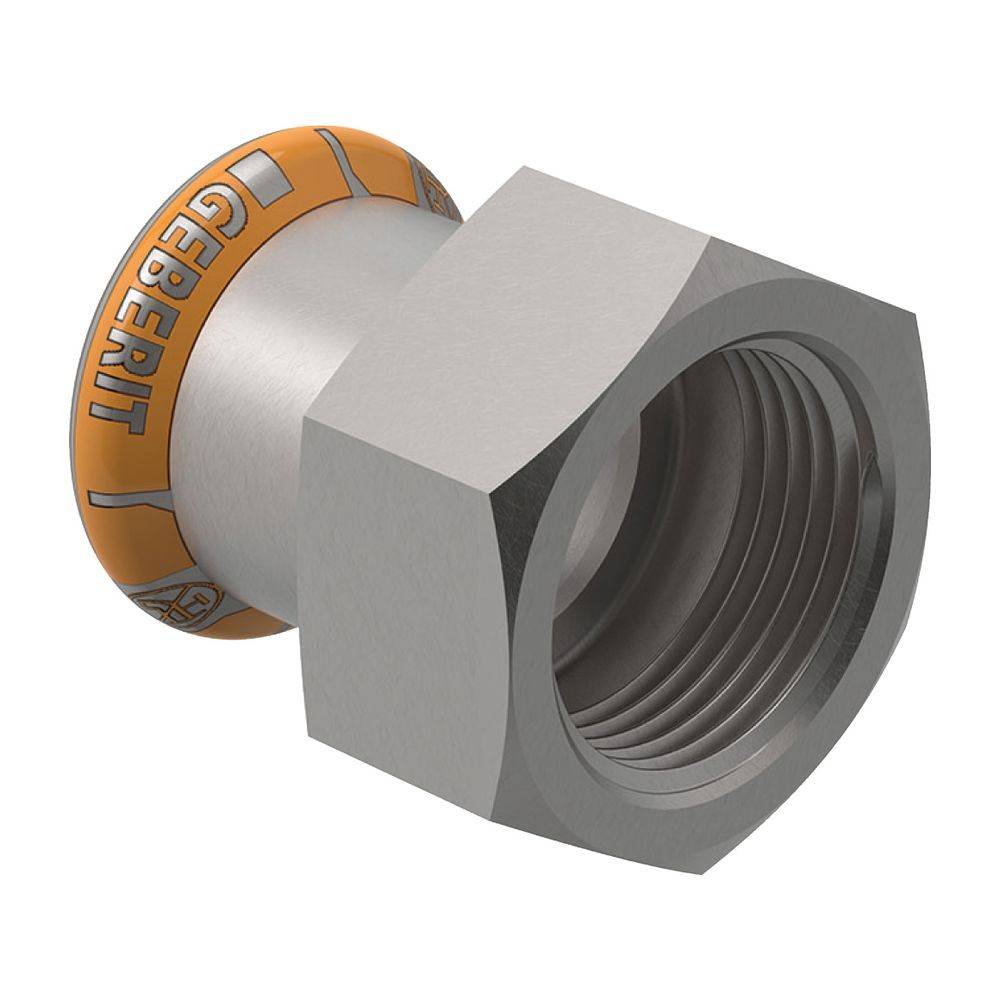 Geberit GE Mapress, Therm Uebergang, d15mm, Rp1/2, NPW, 1 Stk.