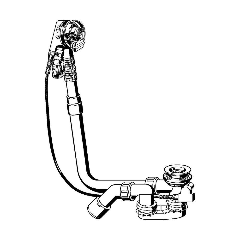 VIEGA Funktionseinheit Multiplex Trio 6161.62 727970 725mmxDN40/50
