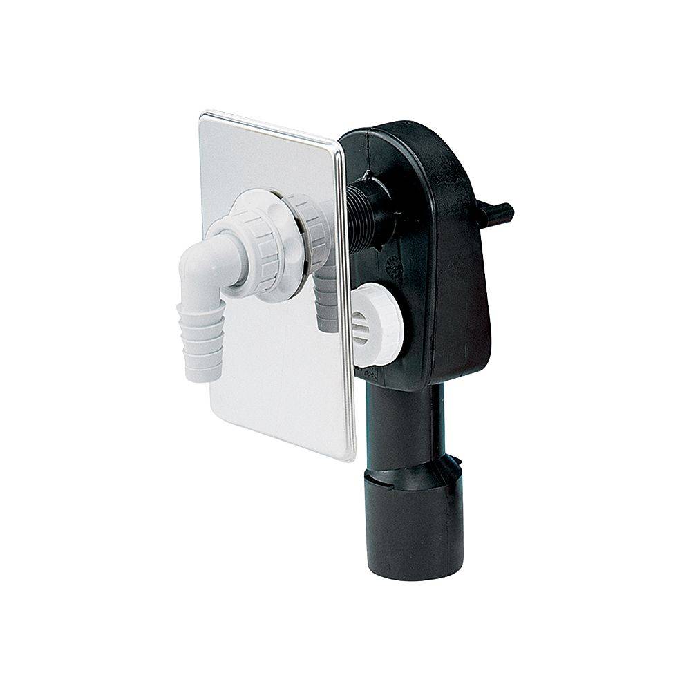 Dallmer Wandeinbau-Waschgeräte-Siphon HL 400, DN 40/50, PE, 130402