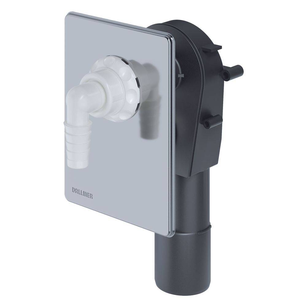 Dallmer Wandeinbau-Waschgeräte-Siphon HL 400, DN 40/50, PE, 130402