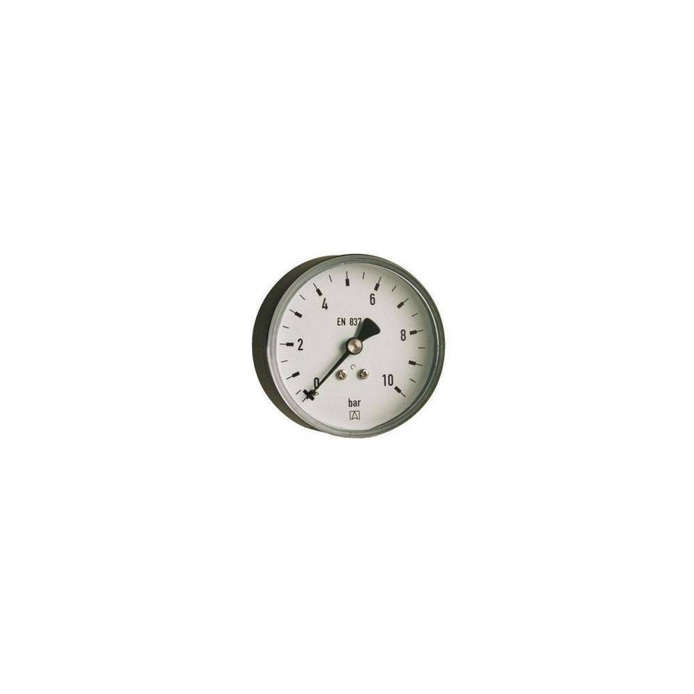 AFRISO Rohrfedermanometer RF 63 0/10bar G1/4B m.PTFE ax Kl.2,5