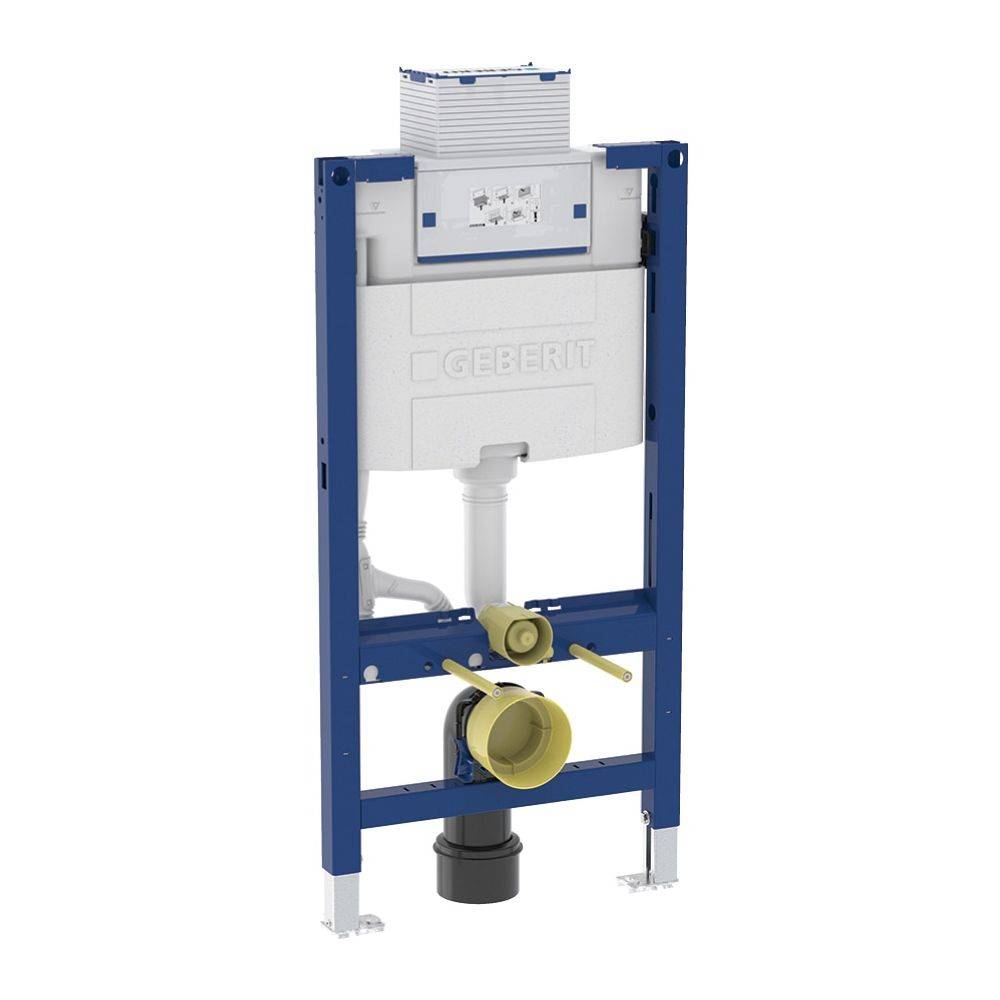 Geberit Duofix Element für Wand-WC 98cm, Metall-, Holzständerwände, mit Omega Unterputzspülkasten 12cm