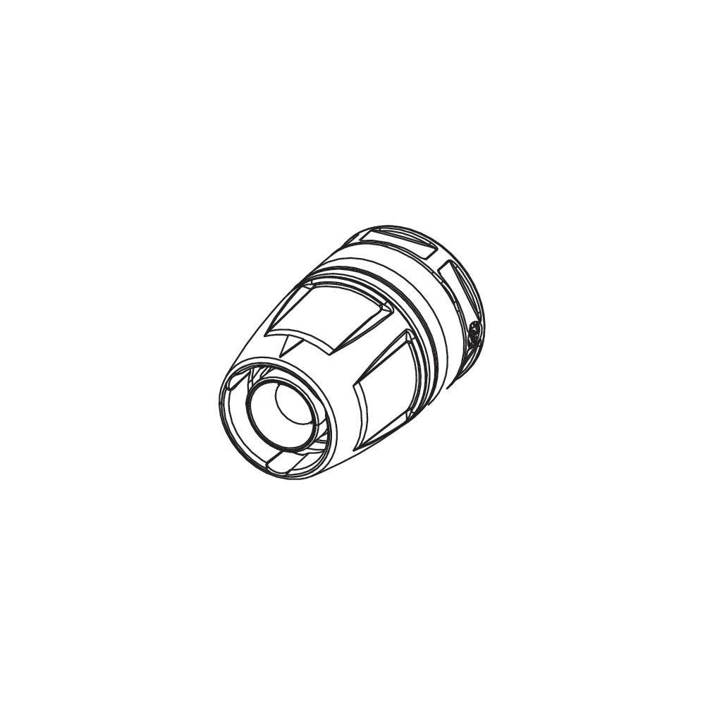 Tece logo-Push Endstopfen Dimension 16mm, PPSU