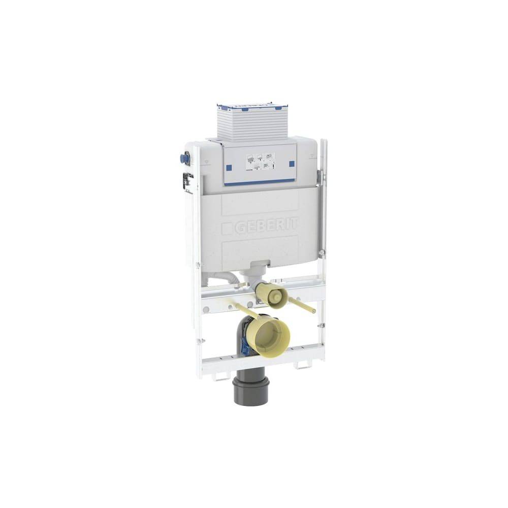 Geberit GIS Element für Wand-WC, 87cm mit Omega Unterputzspülkasten 12cm