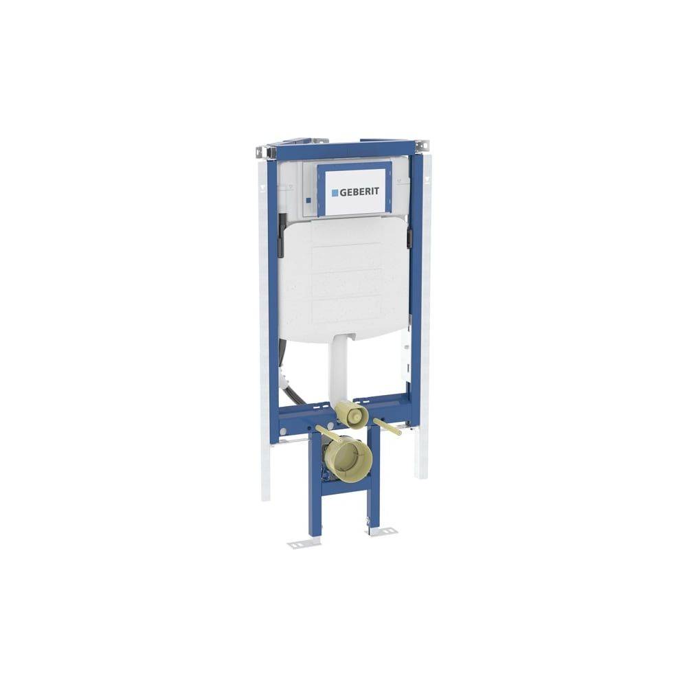 Geberit Duofix Element für Wand-WC 112cm mit Sigma Unterputzspülkasten 12cm ecklösung, Metall-, Holzständerwände