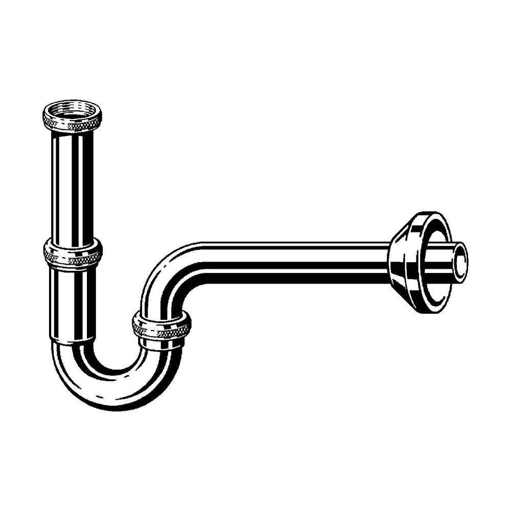 Viega Röhrengeruchv.-Plus-Siphon 5611.5 G 1 1/4x32mm, verchromt