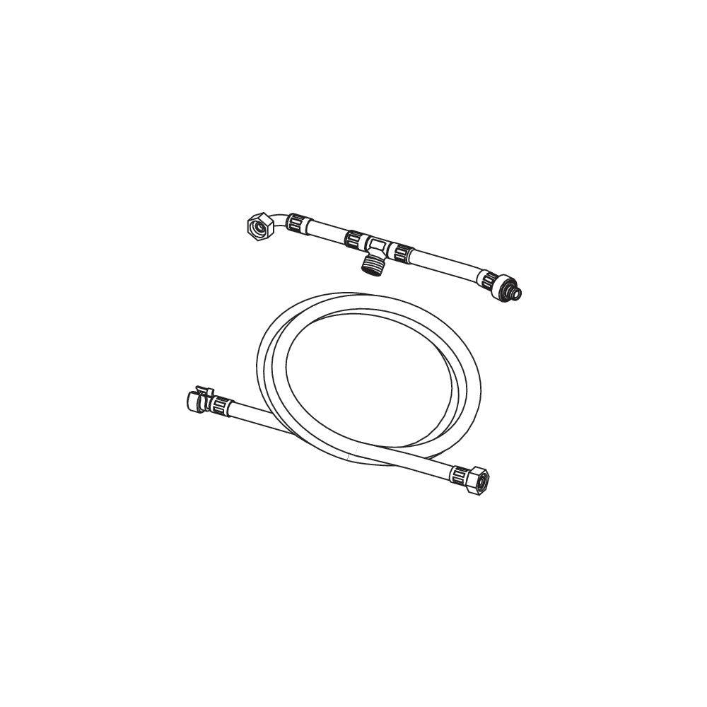 TECE Feinbauset TECEprofil 1120mm, für universelles Dusch-WC Modul