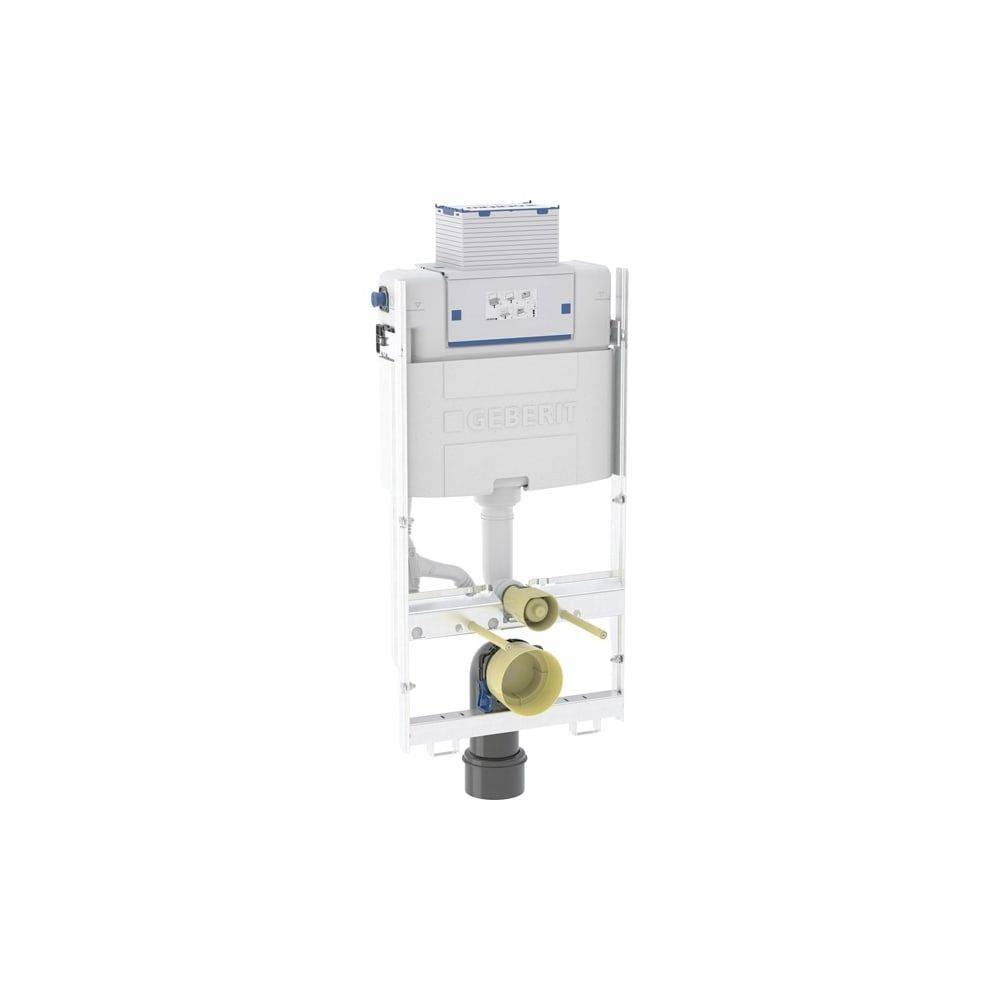 Geberit GIS Element für Wand-WC, 100cm mit Omega Unterputzspülkasten 12cm