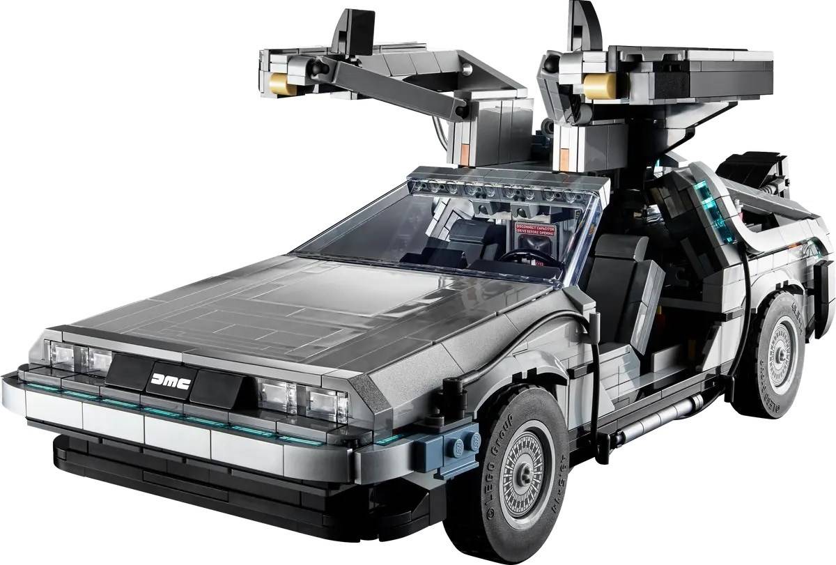 LEGO - Icons - Die Zeitmaschine aus Zurück in die Zukunft 10300