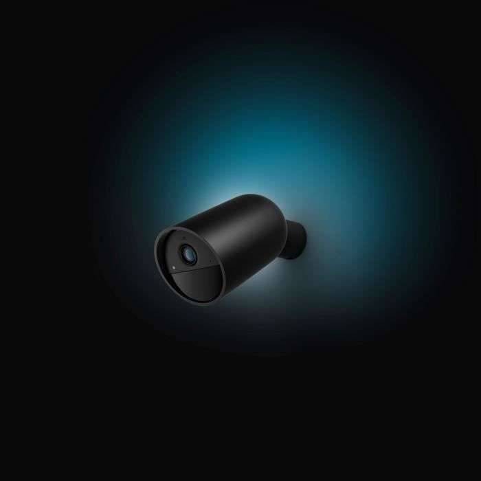 Philips Secure batteriebetriebene Kamera Schwarz - Netzwerkkamera