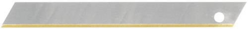 Abbrechklinge L80xB9,1xS0,4mm TiN 12 Sollbruchstellen 10 St./Spender TECWERK