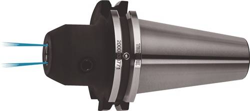 Flächenspannfutter DIN 69871AD/B Weldon Spann-D.10mm SK40 A.-L.50mm TECWERK
