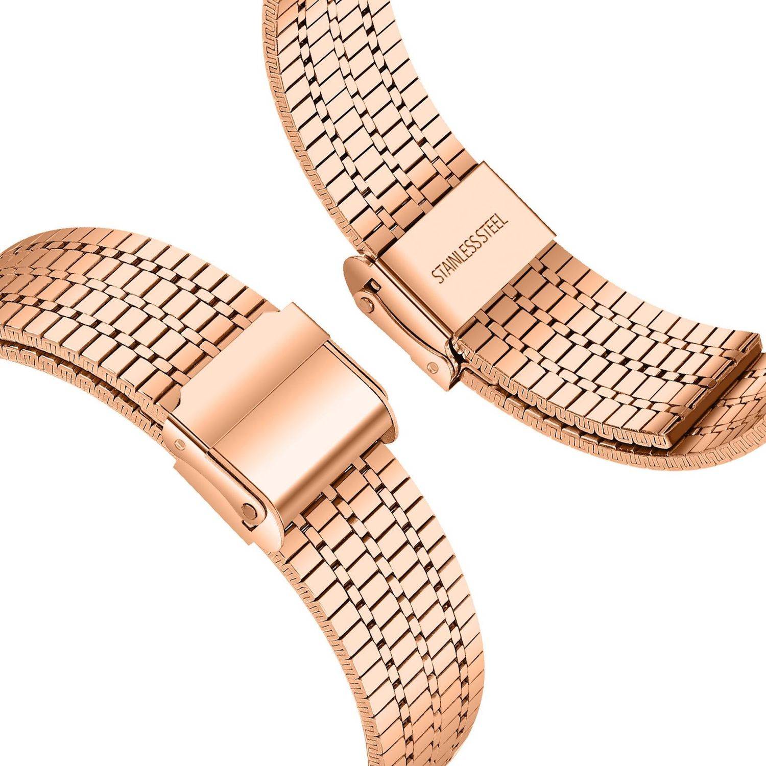 Smartwatch Armband Edelstahl für Huawei Watch Fit 5 4 / Fit 5 4 Pro 3 Rose Gold