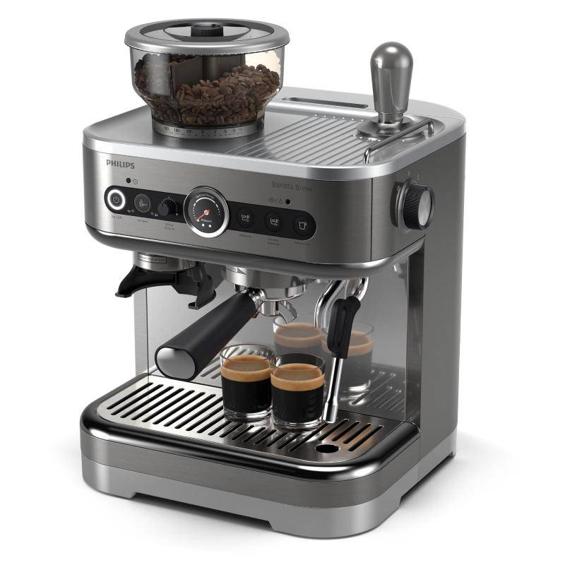 Philips Coffee machine PHI Barista Brew SEMI AUTO DUAL SILVER